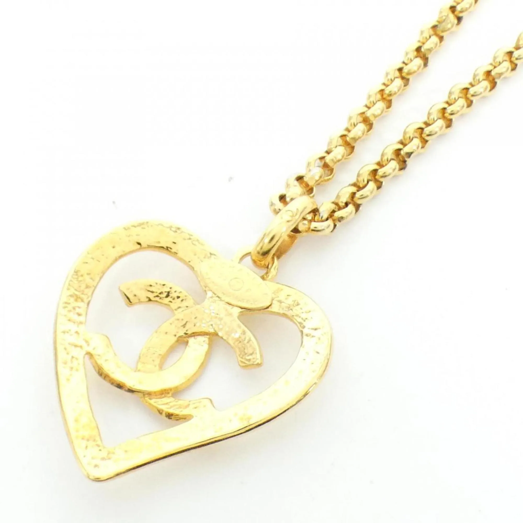 CHANEL Gold Necklace