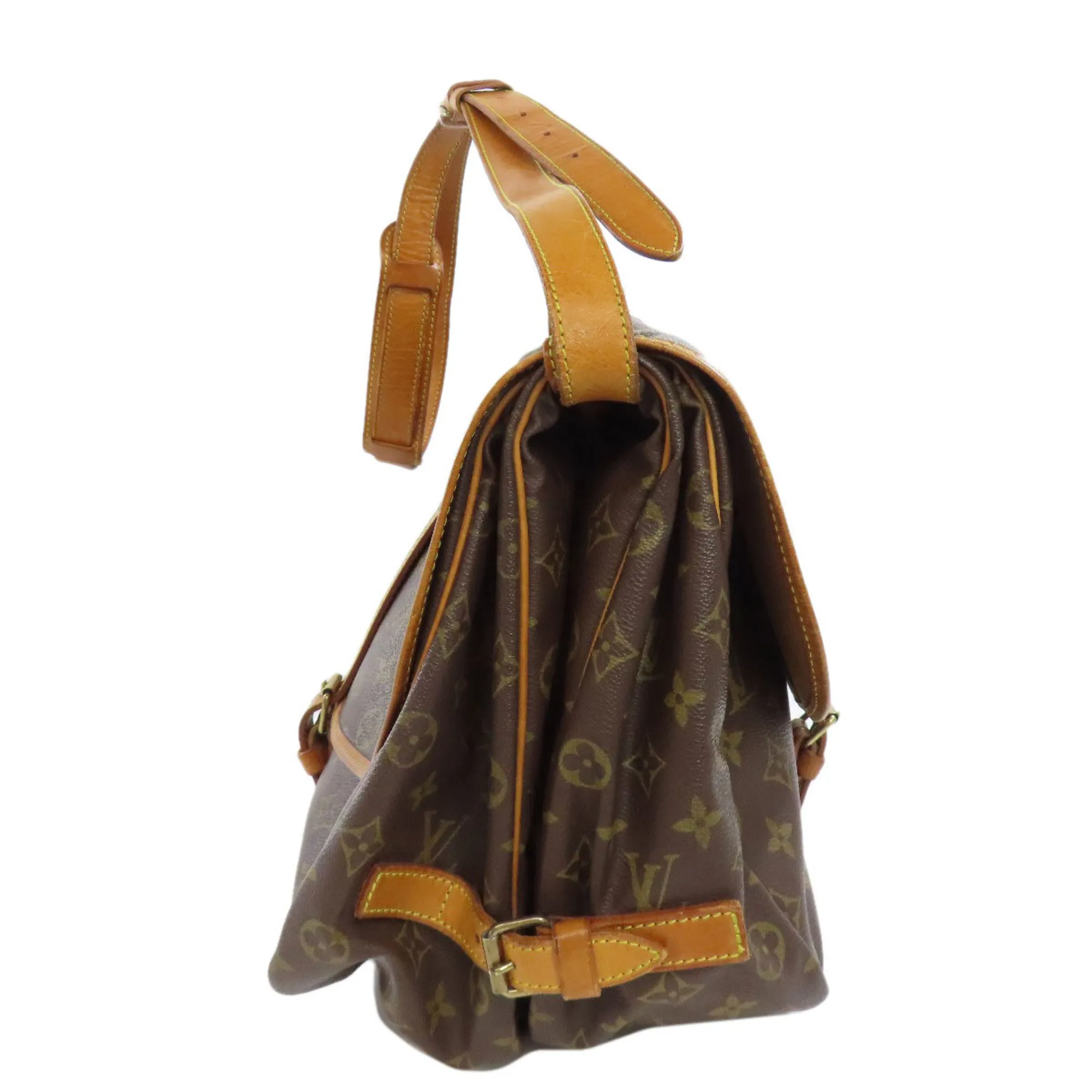 LOUIS VUITTON Brown Monogram Shoulder Bag