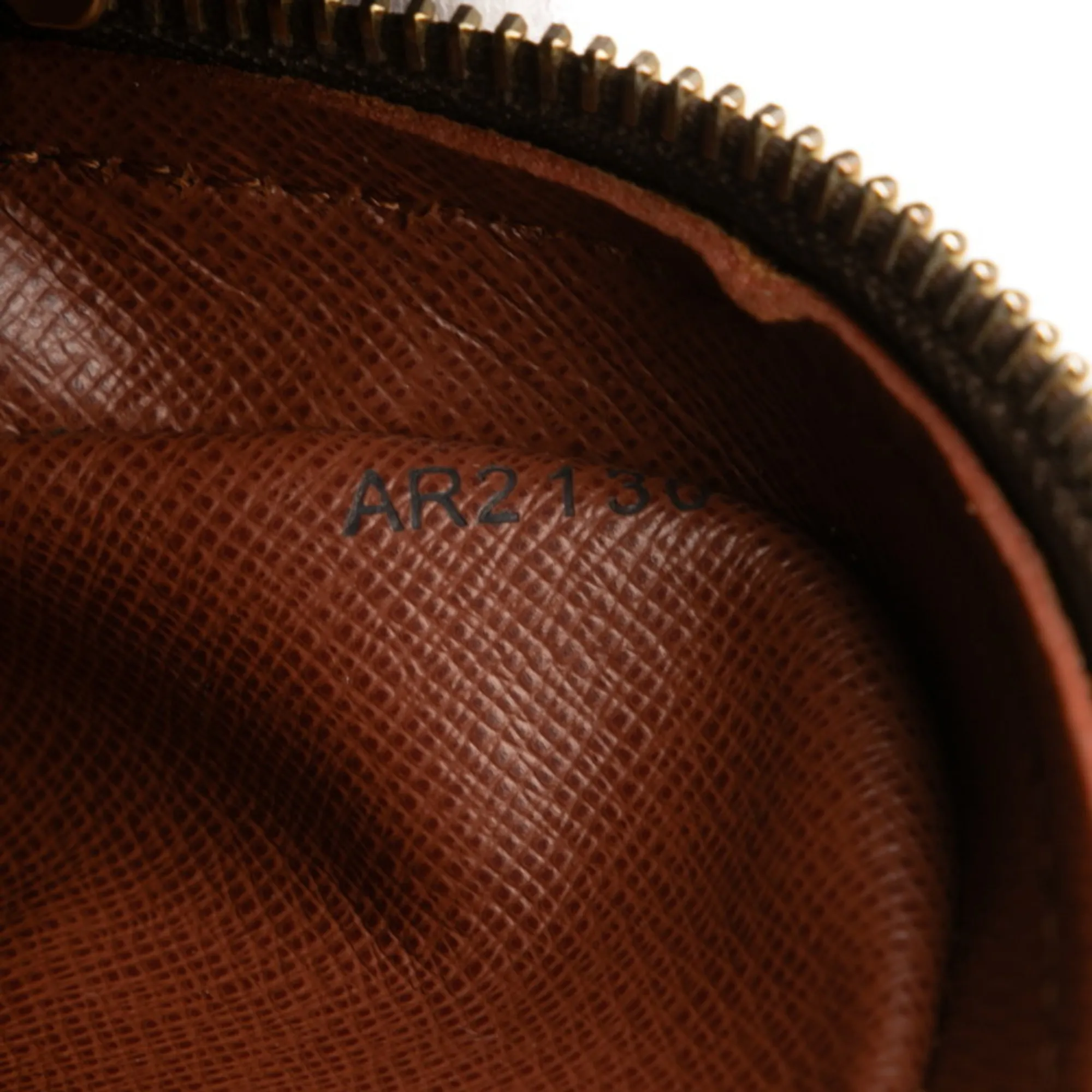 LOUIS VUITTON Brown Monogram Leather Shoulder Bag