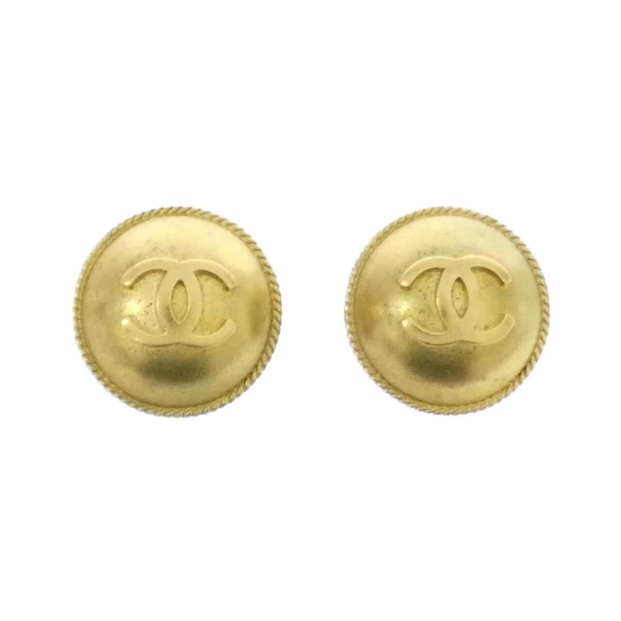 CHANEL Gold Earrings