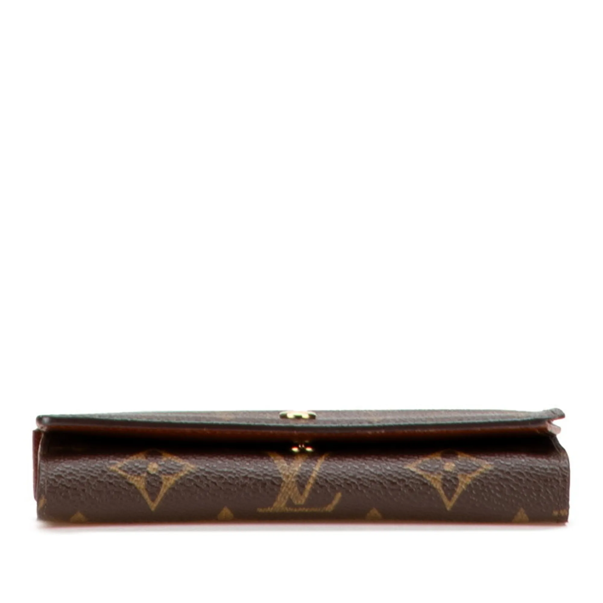 LOUIS VUITTON Brown Monogram Leather Wallet