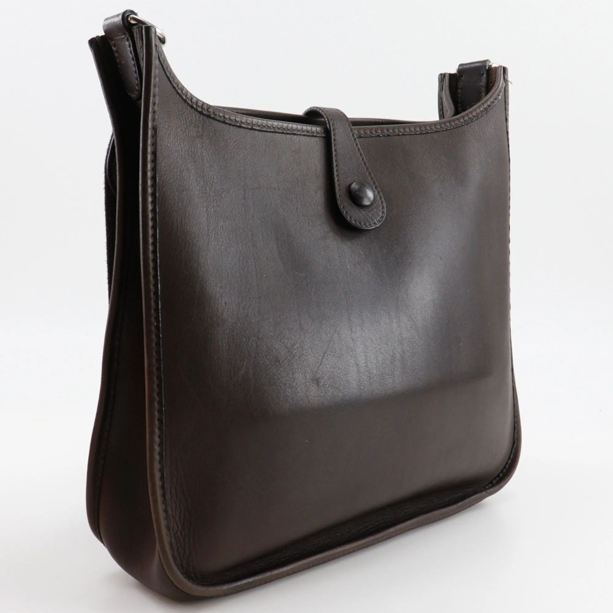HERMES Brown Shoulder Bag