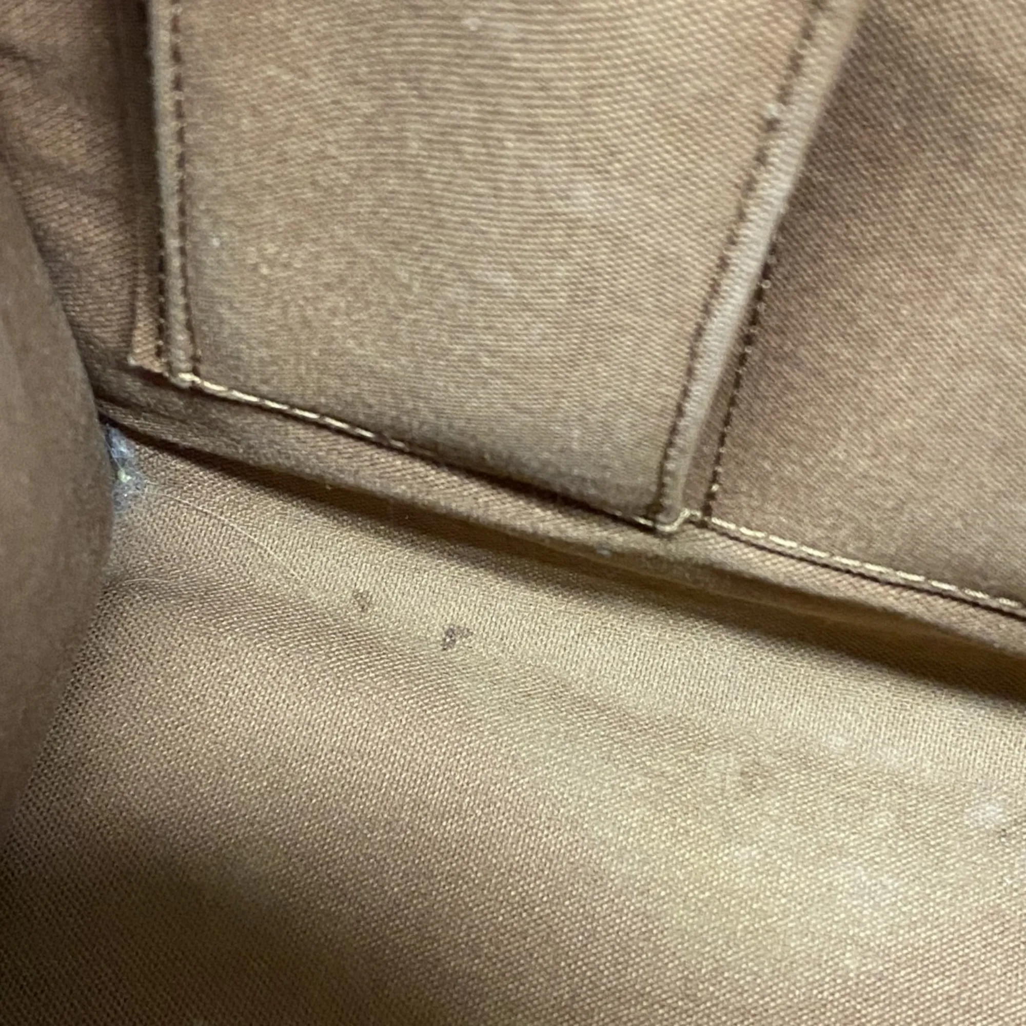 LOUIS VUITTON Brown Monogram Tote Bag