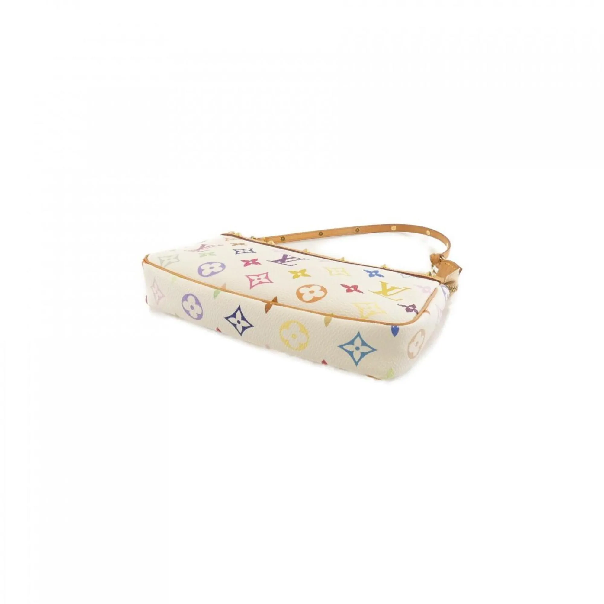 LOUIS VUITTON White Pouch