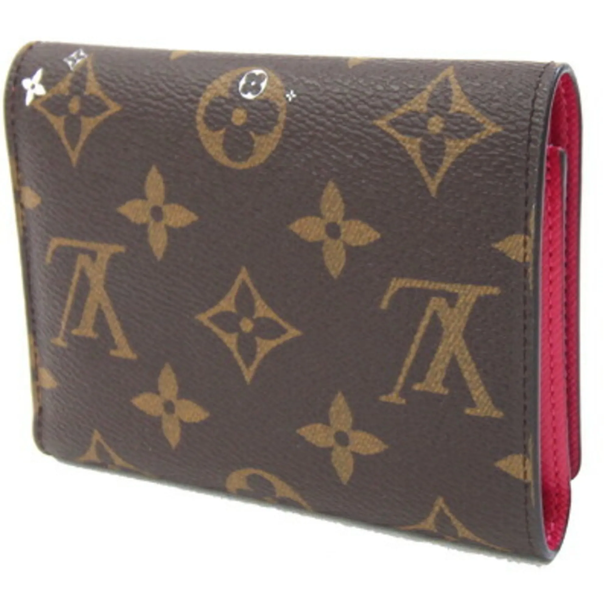 LOUIS VUITTON Pink Monogram Wallet