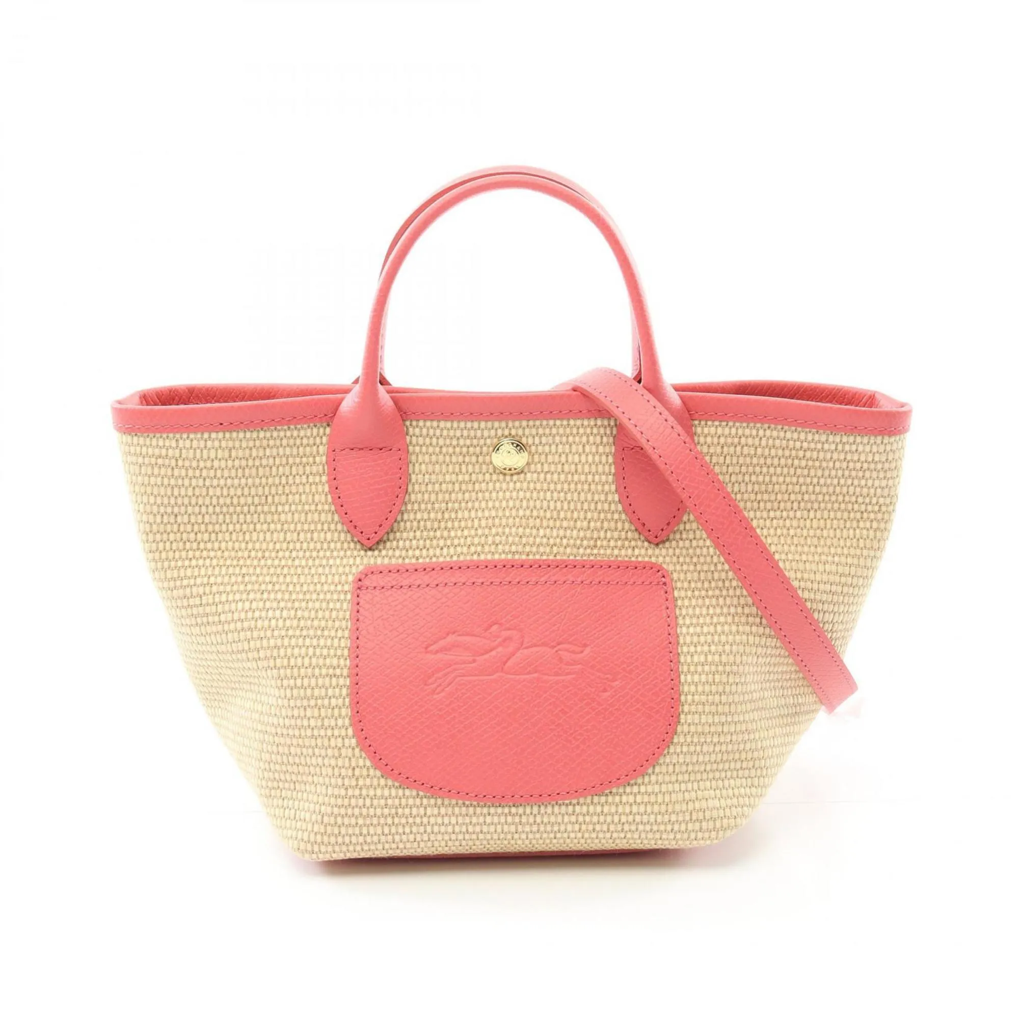 LONGCHAMP Beige Leather Bag