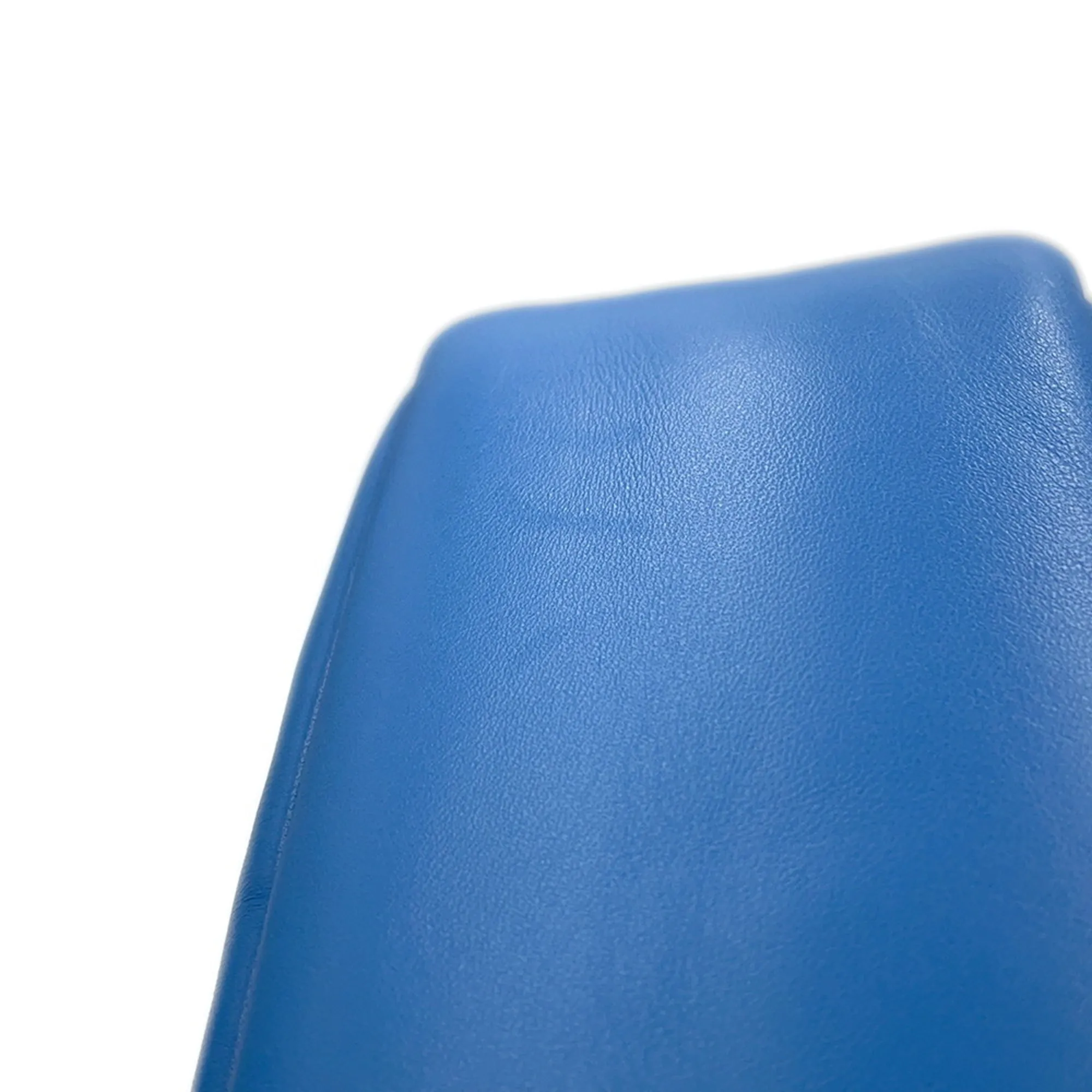 PRADA Blue Leather Shoulder Bag