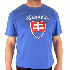 TifanTEX tričko Slovakia slovenský znak modré TifanTEX tričko Slovakia slovenský znak modré