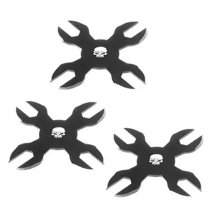 Vrhacie hviezdice shuriken 3ks Lebka Vrhacie hviezdice shuriken 3ks Lebka