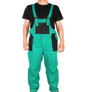TifanTEX Pánske nohavice na traky NK-2885 zelené TifanTEX Pánske nohavice na traky NK-2885 zelené