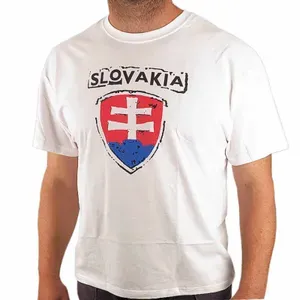 TifanTEX tričko Slovakia slovenský znak biele TifanTEX tričko Slovakia slovenský znak biele