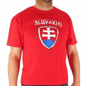TifanTEX tričko Slovakia slovenský znak červené TifanTEX tričko Slovakia slovenský znak červené