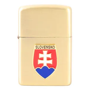 Zapaľovač Slovenský znak zlatý Zapaľovač Slovenský znak zlatý