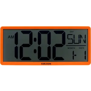 Karlsson Retro LCD digitální hodiny KA6020OR Karlsson Retro LCD digitální hodiny KA6020OR