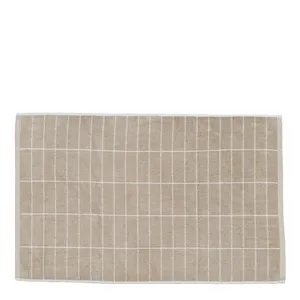 Béžová kúpeľňová predložka 50x80 cm Tile Stone - Mette Ditmer Denmark Béžová kúpeľňová predložka 50x80 cm Tile Stone - Mette Ditmer Denmark